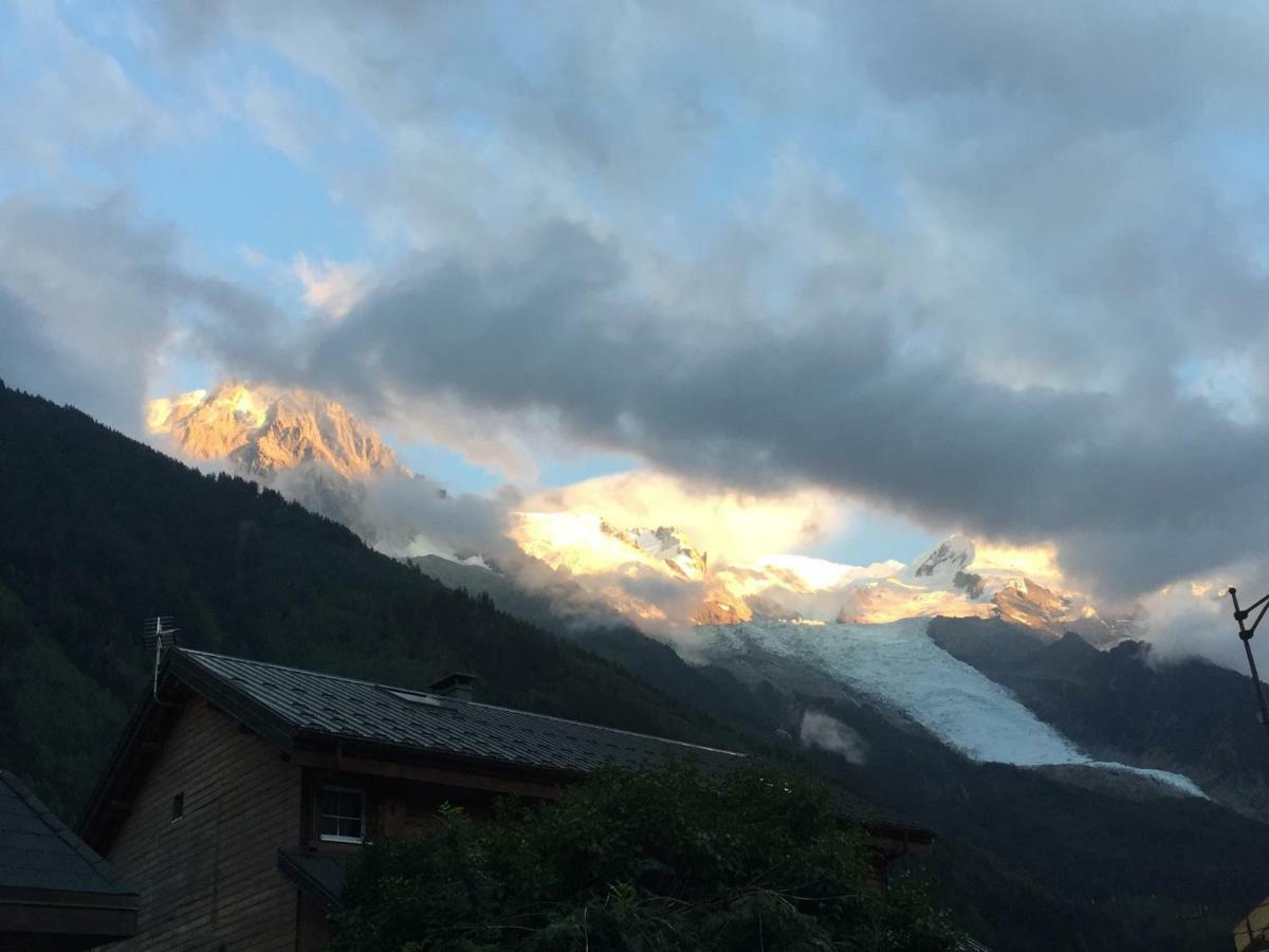 Ferienwohnung Chamonix Studio Jardin Exterior foto